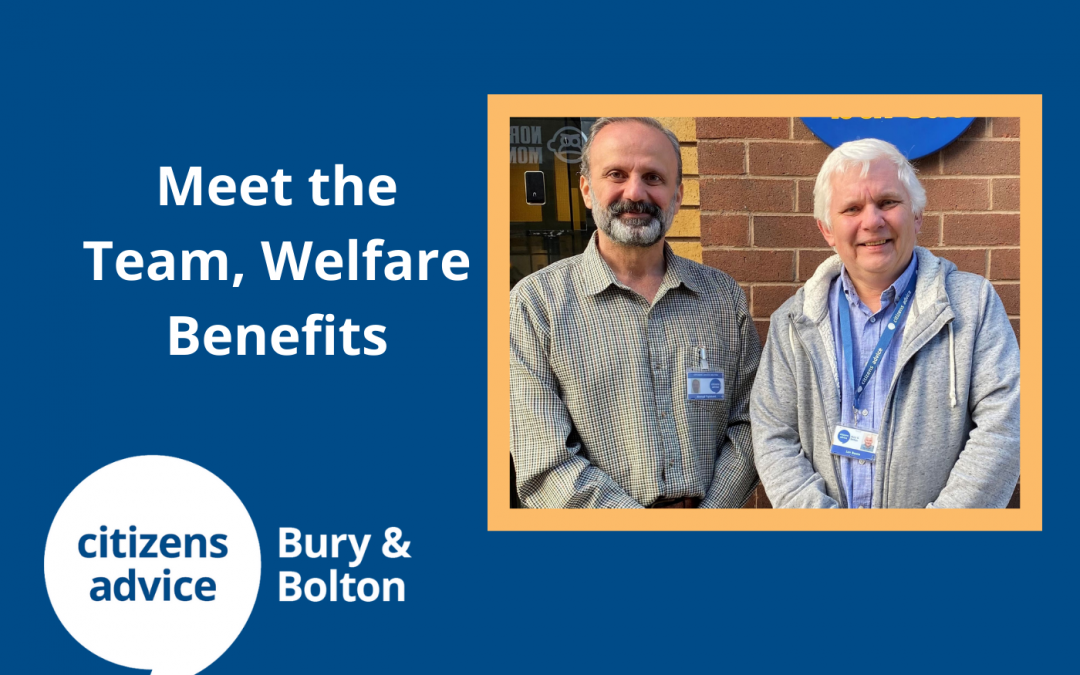 Meet the team – Ian, Welfare Benefits supervisor