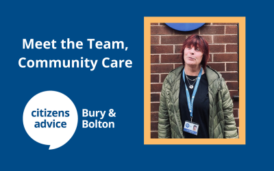 Meet the team – Carol, Community Care