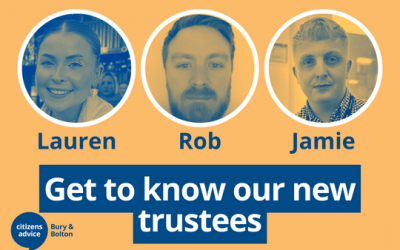 Meet our new trustees