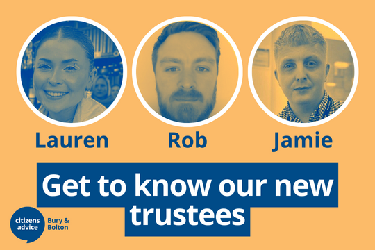 Meet our new trustees